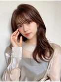 イメチェン/外ハネボブ/美髪/韓国ヘア/ブルーブラック/小顔