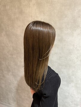 ヘアースペースブルームエア HAIR SPACE BLOOM Ea 透明感たっぷりベージュカラー !