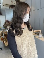 ミント(mint) 【ブリーチなしで透明感くすみグレージュ◎】