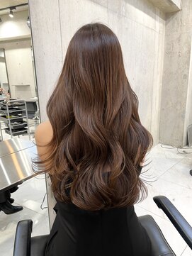 サイン 表参道(SIGN) 韓国ヘアイメチェンハッシュカット似合わせカットレッドブラウン