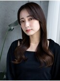 20代30代大人かわいいナチュラル韓国風ゆるふわヘア