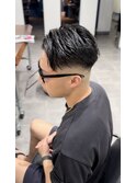 サイドパート×フェード