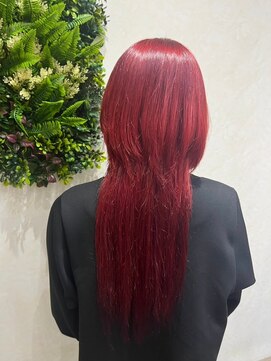 ナンバー エアロ 横浜(N° +aero) デザインカラー/ケアブリーチ/透明感カラー/ツヤカラー