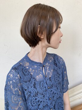 モリオ フロム ロンドン 成増店 【morio成増/一戸】大人可愛いくびれショートボブ