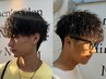 メンズカット+ツイストスパイラルパーマ+2stepトリートメント￥14000