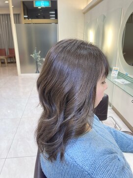 松本平太郎美容室 土浦パートワン(PART1) 大人ミディアムレイヤースタイル　30代40代50代60代　土浦