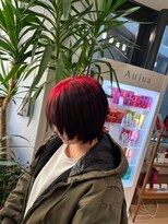 アウラ(AURA)&nbsp;シャドールーツハイトーンカラーレッドカラー