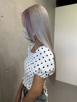 レオクマ(REOKUMA)&nbsp;フェイスフレーミング/ラベンダー/シルバー/デザインカラー