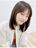 グレーベージュカラーダークアッシュベージュくすみカラー黒髪