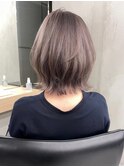 【GEEKS渋谷】デザイン/透明感/ミディウルフ/ハネ感/春夏カラー