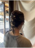 お呼ばれヘア/ヘアセット/ヘアアレンジ