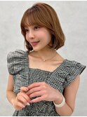 レイヤー/ネビージュ/韓国ヘア/イメチェン/縮毛矯正/中野/