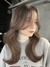 【人気No. 1】カット+ケアカラー+クイックトリートメント￥13000