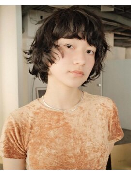 ナヌークカフラ(nanuk kafla) nanukパーマ・コックリカラー・ニュアンスパーマ（担当レン）