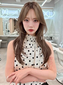 グロー 大宮(GLROW) ハッシュカット オリーブベージュ