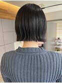 ミニボブ外ハネ仕上げ