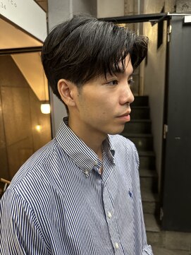 ノフ(knof) センターパート × クラシックショートメンズ