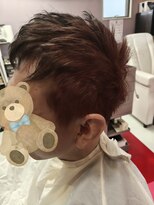 パワープラスヘア&nbsp;毛先黒メッシュ