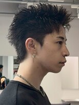 フィフス 原宿(fifth) 原宿ツイストスパイラルパーマメンズパーマスパイキーショート