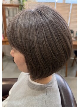 ヘアーアンドメイク グルック(hair&make Gluck) 白髪ぼかし　白髪活かし　白髪染卒業