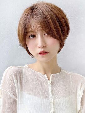 セイドット オモテサンドウ(Say. omotesando) Say.ひし形ショート丸みショートモーヴピンクローズブラウン青山