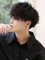 ルーシー 渋谷(LUCEY) ツイストスパイラルパーマ波巻きパーマシャドウパーマメンズ