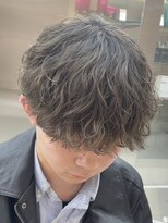 フィフスパーク(fifth PARK)&nbsp;シャドウパーマ波巻きスパイラルパーマメンズパーマ大きめカール