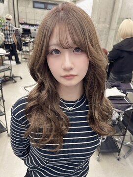 【LINOET太田川】中道晶 ブラウンカラー