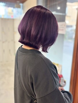 ブリッツ レボ(BLITZ-REVO) 着物ヘア/大人ガーリー/ダークアッシュ/似合わせカット/柏駅