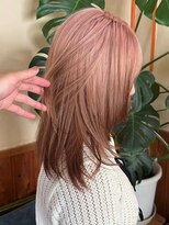 ネハス 名古屋栄店(nehus.) ブリーチ/クラゲヘアー/小顔に見せるヘア/ココアベージュ