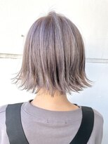 salon de MiLK 札幌大通店【サロン ド ミルク】 ケアブリーチで染めるミルクティーアッシュカラー