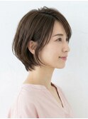 30代の悩みを解決。手入れ簡単大人上品ショートレイヤー