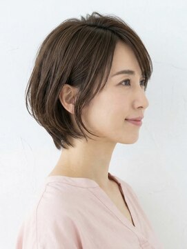 と和×美髪クリニック 巣鴨店 30代の悩みを解決。手入れ簡単大人上品ショートレイヤー