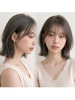 キミトヘアデザインアンドスパ(Kimito Hair design&spa)&nbsp;レイヤーボブ/くびれミディアム/30代/40代/武蔵小杉/ボブ