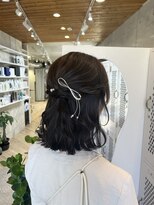 ヴァイス 吉祥寺(VAICE)&nbsp;お呼ばれヘア「ゆるふわハーフアップアレンジ」