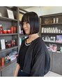 ポレン ドレッサーズ(Pollen Dressers)&nbsp;ぱつっとボブスタイル
