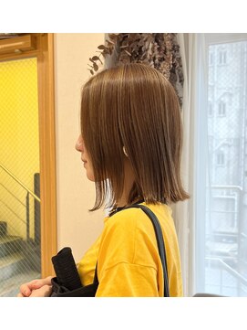 ベルバイヘアスイッチ(by hairswitch) ナチュラルハイライトシアーベージュカラー