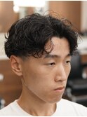 メンズパーマ　カットシェービング吉祥寺理容室