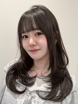ニューヨークニューヨーク なんば道頓堀店(NYNY)&nbsp;イルミナカラー　レイヤーカット