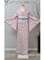 きものサロン すずめ屋&nbsp;レンタル番号　カジュアル着物-１6　蔓草