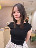 ★姫フェイスレイヤー/レイヤーカット前髪顔周り