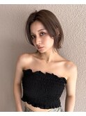 大人上品レイヤーボブ