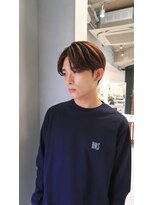 フィルムス 表参道(FILMS)&nbsp;men's/顔周り/ニュアンスパーマ/黒染め/韓国/ダウンパーマ