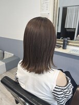 ソエル(soel) ぼかしカラー+艶ストレート