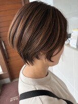 リドル ヘアー 駒生店(Riddle HAIR)&nbsp;短すぎない丸みショートボブ