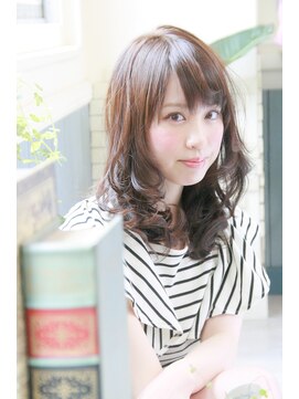 プレジール(PLAISIRS) 【PLAISIRS】アクアアッシュ☆セミディーカールVer♪