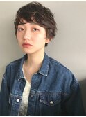 くせ毛ショート