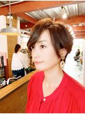 30代からの大人カールショート【Ruufus恵比寿渋谷】314ｂ7