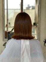 ヘアー メロディー(hair MELODY) ピンク系ベージュボブ