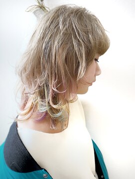 レーベル(LABEL) 【LABEL】春色毛先ペールカラー